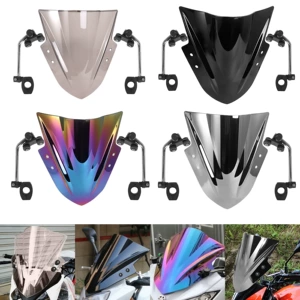 Suitable for 2013-2017 Kawasaki 300 R Ex300 Ex300R Black Windshield Deflector Windshield