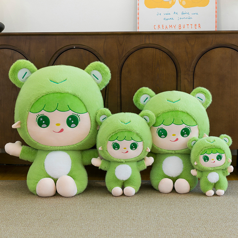 新型の毛の長いウサギのぬいぐるみのおもちゃのかわいい大きい耳のウサギの公仔のベッドの上のソファーは件の越境の対外貿易を並べます。|undefined