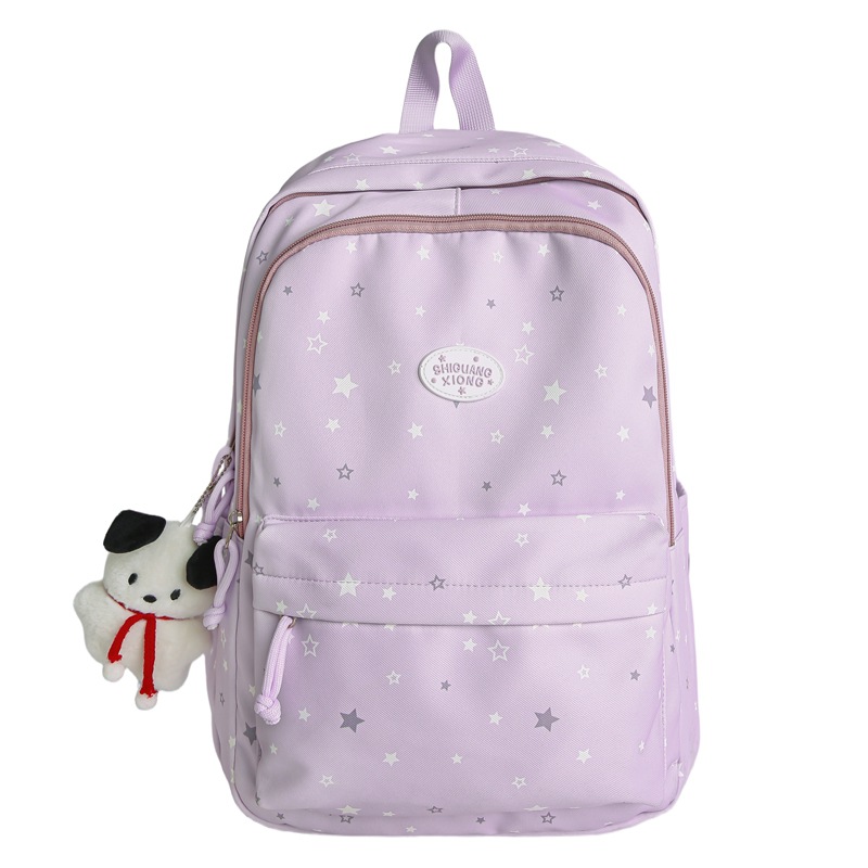 Japanese-Style High-Value Backpack for Girls, Large Capacity for Elementary, Middle, and High School Students, Suitable for Class and Commuting, with Laptop Compartment