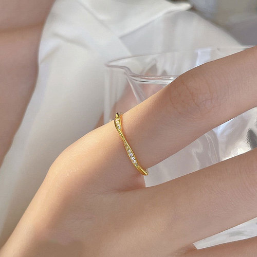 925 Pure Silver Ring for Women, Unique Minimalist Plain Band, Open Finger Ring, Fashionable and Personal, Retro Hand Accessory with a Sense of Elegance