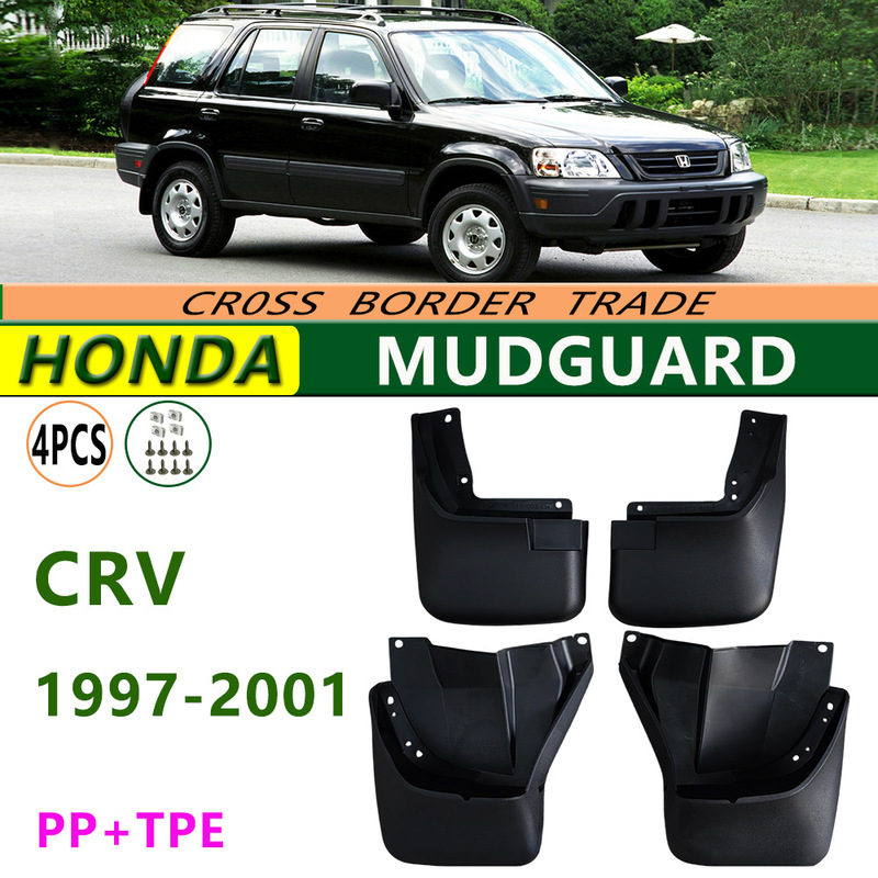 Manufacturer's In-Stock 1997-2001 Honda Crv Car Parts Front and Rear Tire Mudguard Modification Cross-Border