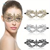 3pcs Sexy Glamorous Lace Eye Mask Masquerade Mardi Gras跨境|ru