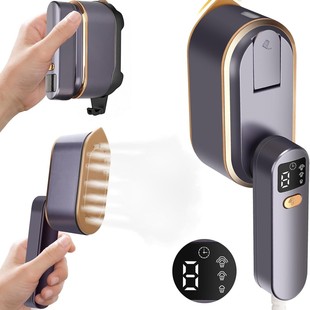 Travel Steamer for Clothes with Led Screen 2in1 Portable Iron