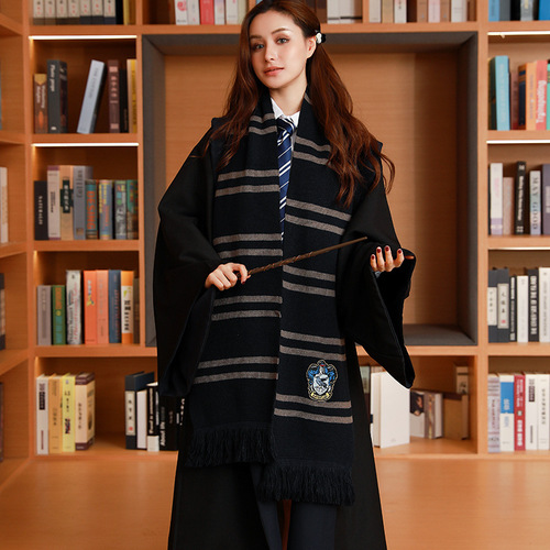 Hogwarts Slughorn Ravenclaw Gryffindor Plaid Scarf