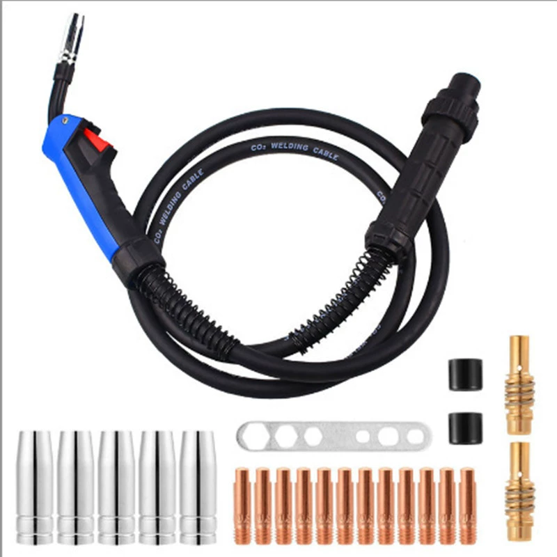 MB15AK Сварочная горелка 4M3M5M Комплект Bincai MIG23 шт. Комплект сварочных горелок Комплект комплекта 150 пневматической сварки