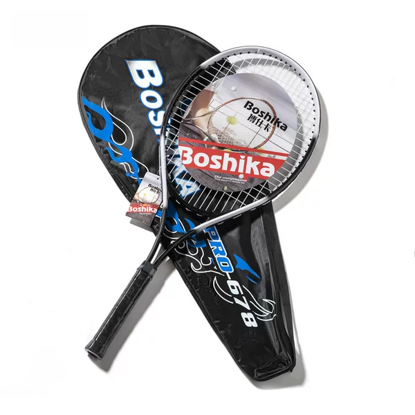 Bestcard tennis racket suit with trainer aluminum alloy tennis racket for youth and adult entertainment practice