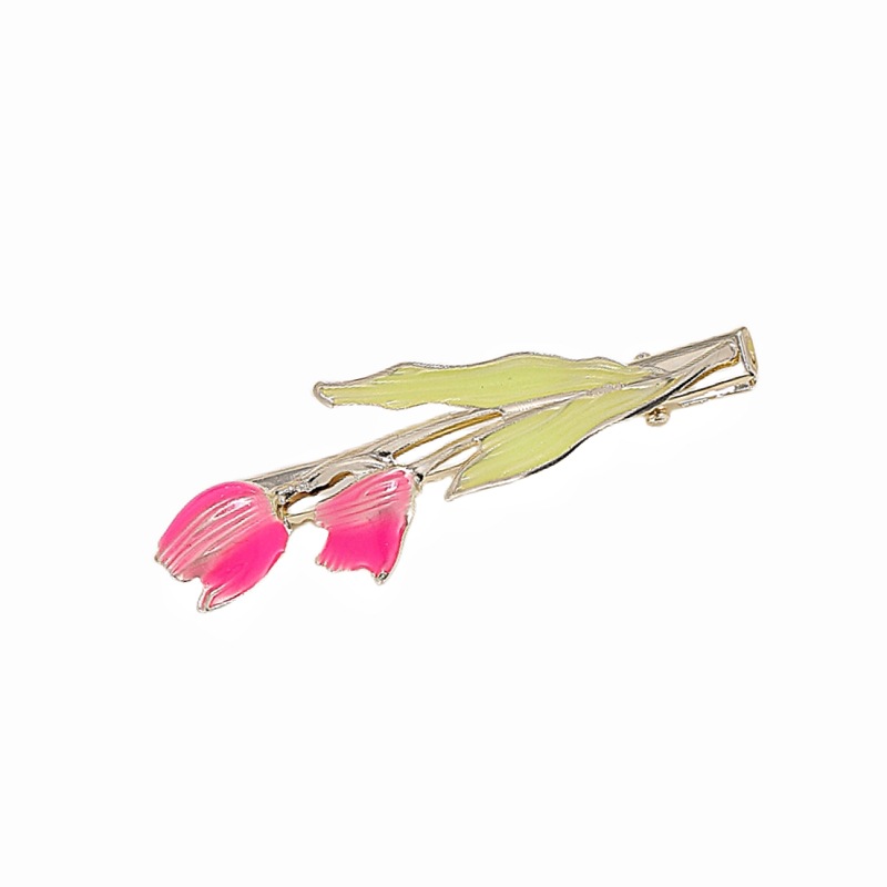 Fashion Flower Alloy Plating Hair Clip 1 Piece display picture 6