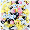 Resin with accessories, cream accessory, materials set, hairgrip, cartoon toy, wholesale, handmade