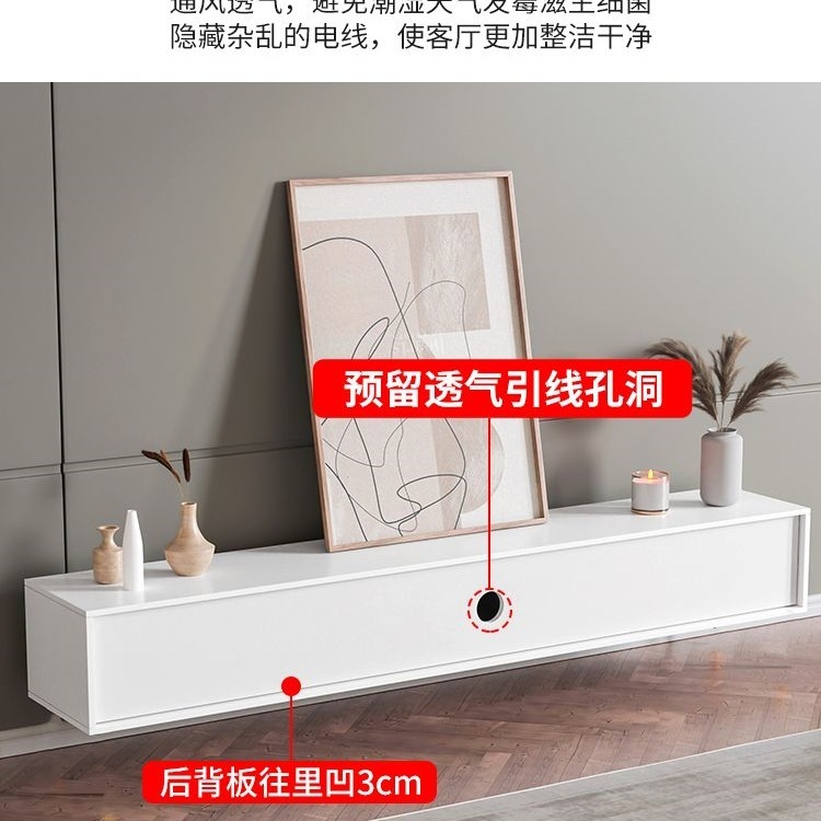 电视柜简约现代奶油风客厅家用小户型落地式轻奢电视机柜茶几组合|undefined
