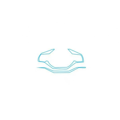 Sailis Blue Electric E5 dedicated interior film, center console screen protector, car accessories, interior modification parts (Car interior film) - steering-wheel