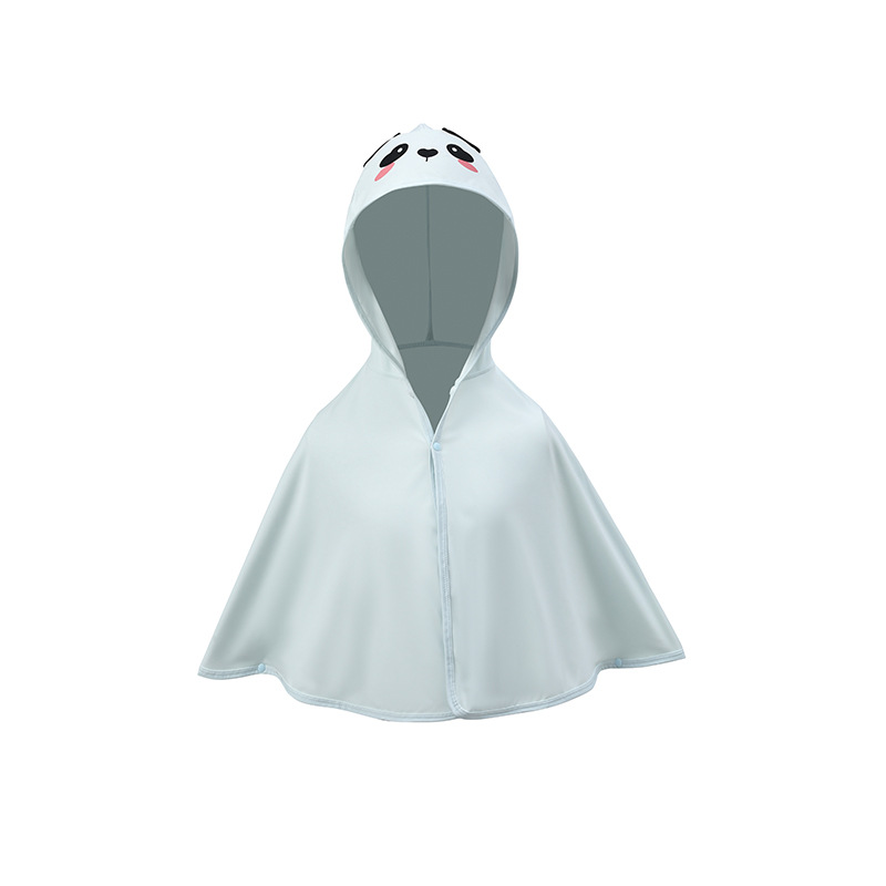 Capa de protección solar infantil Capa fría de hielo de verano UPF50 + ropa de protección solar para niños abrigo ligero