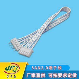金丰盛直供SAN2.0直插针端子线 SCN2.54mm连接线 智能锁主板线束