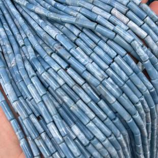 �{��ʯ 4X13MM �A���� �º��yʯ�ܹ� Blue Sky Stone Beads