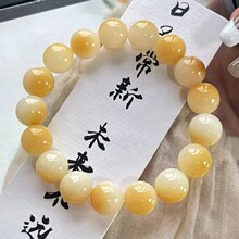 菩提根手串炭烧小馒头白玉菩提绕指柔佛珠盘玩菩提子文玩念珠批发