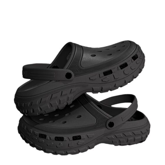 Men's Cave Shoes Summer New Outside Wear Non-slip Wear-resistant Thick Bottom Casual Internet Celebrous Outdoor Beach Sandals Wholesale