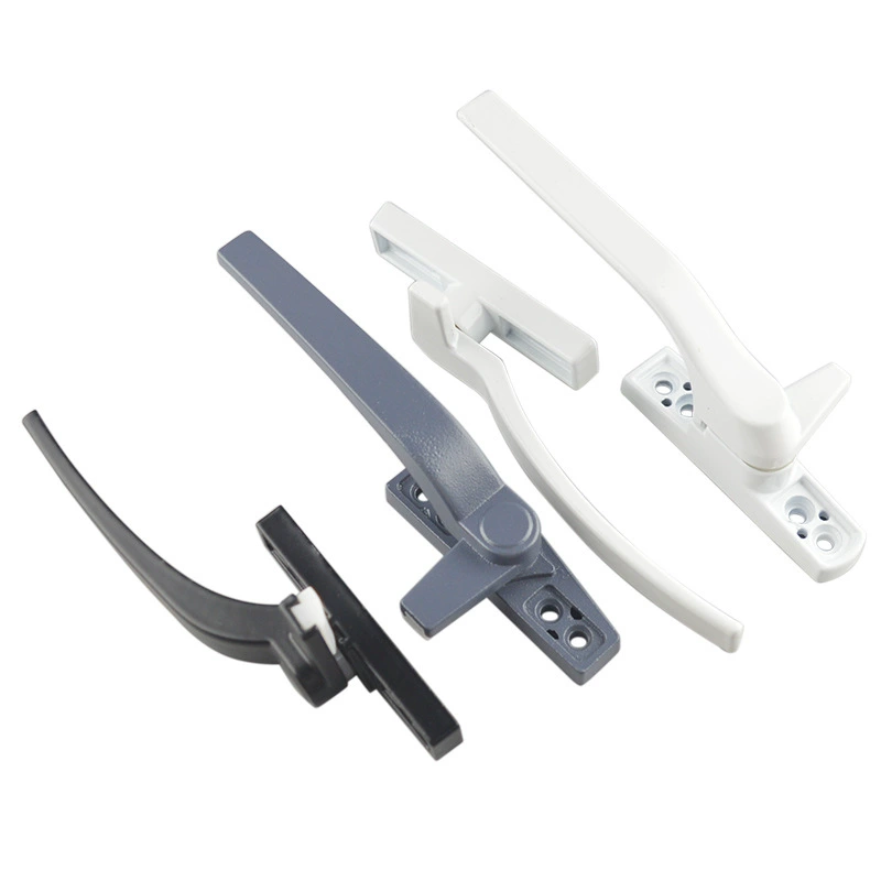 Type 50 window handle handle steel window hand -handed aluminum -plastic doors and window 7 model lock buckle on the wall open windows and pull hands