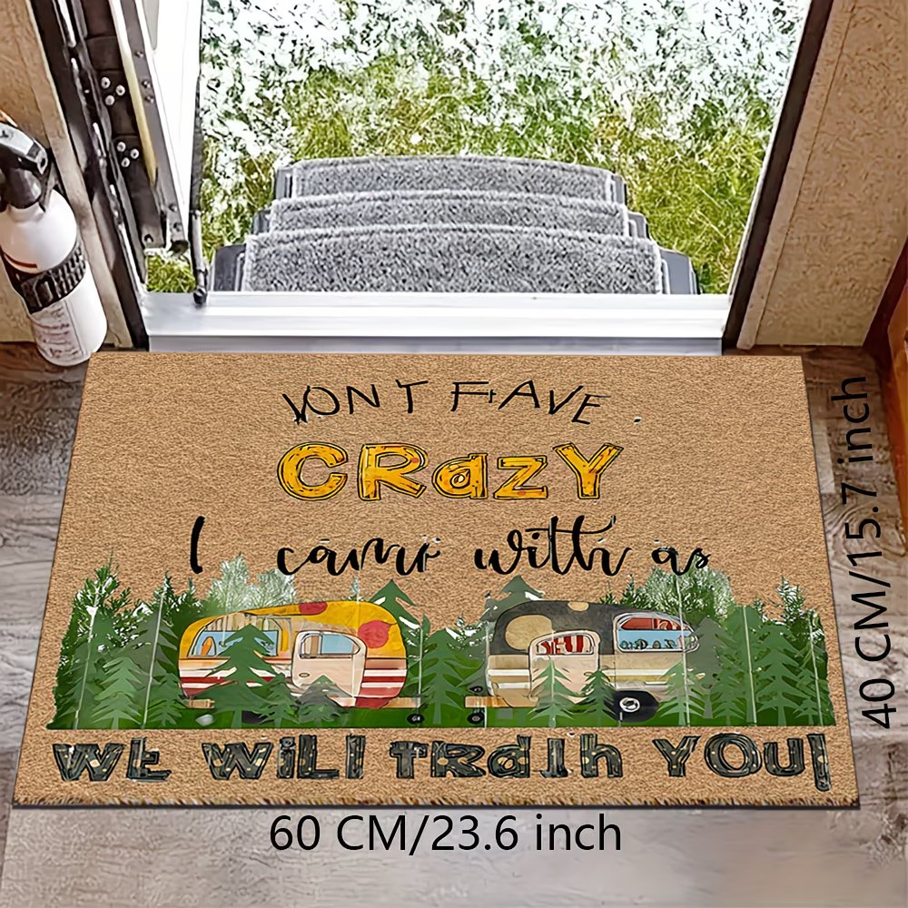 Amazon Imitation Coconut Shell Outdoor Rv Floor Mat, Thickened Wire Loop Mat, Removes Foot Dirt and Sand, Easy to Clean, Direct from Manufacturer