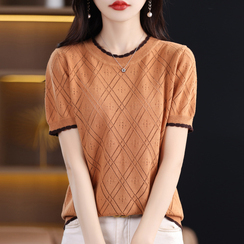 summer knitted T-shirt