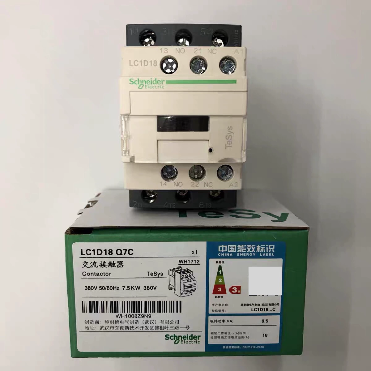 [Гарантия оригинала] Оригинальный спот-контактор AC LC1-D18Q7C LC1D09Q7C 380В 18A