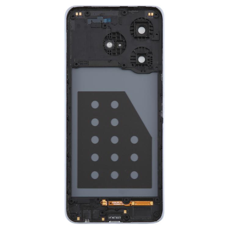 Para ZTE Blade V60 Design Z2350 Batería de vidrio integral cubierta trasera con marco central / fase