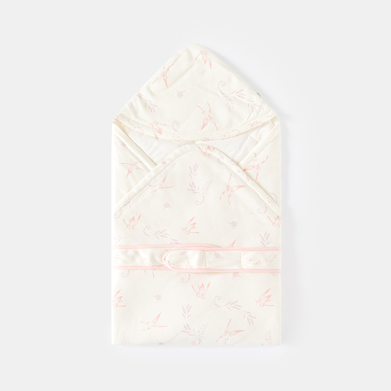 Newborn baby quilt newborn bag cotton bag single spring and autumn 60g thin cotton baby quilt swaddling room
