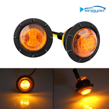 源头 3smd LED卡车 货车边灯信号灯 指示灯彩灯五彩小圆灯汽车灯