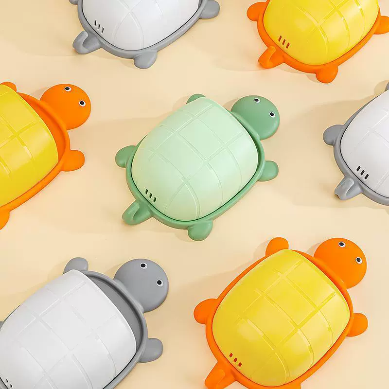 New turtle shelf makeup tool sorting box dormitory bathroom toothbrush bedside mobile phone wall-mounted storage box