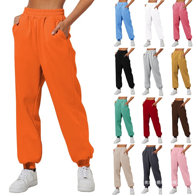 Amazon 2023 Women's High Waist Loose Sweatpants High Waist Jogger Pants Casual Sweatshirt Pants with Pockets Amazon 2023 Women's High Waist Loose Sweatpants High Waist Jogger Pants Casual Sweatshirt Pants with Pockets