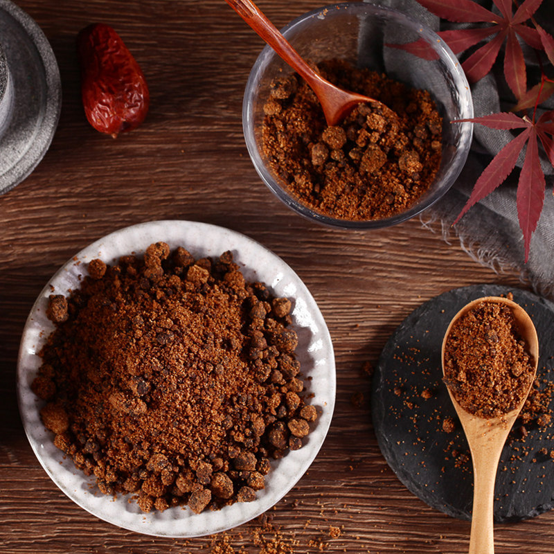 Gan Zhi Yuan Pure Brown Sugar 1kg Bag, Postpartum Brown Sugar Powder for Home and Commercial Use, Bulk Packaging for Retailers