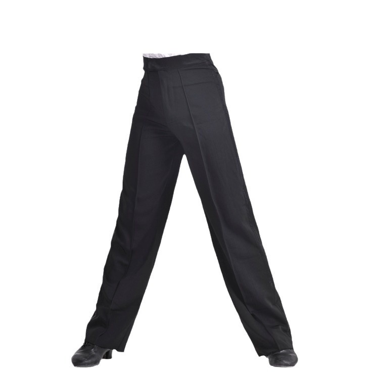 Pantalones de baile latino para adultos para hombres pantalones de baile moderno de danza estándar nacional ropa de práctica para niños pantalones de práctica vestido Latino