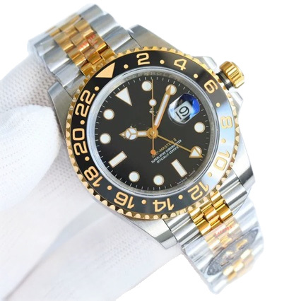 Fábrica C VSEWGM Water Ghost Green GMT Automático Mecánico Dos Tiempo Nietzsche Reloj de Moda