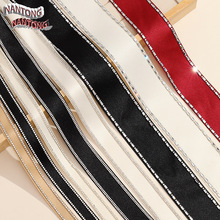 彩色织带 -带钻锻带 发饰包装盒辅料 手工DIY蝴蝶结礼品手提饰带