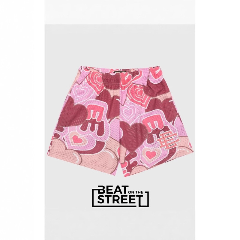 American Ee Beach Shorts Summer New Men's Fitness Sports Running Basketball Casual 3D Digital Printing Couple