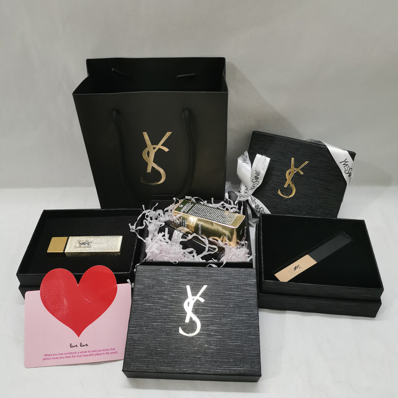 Lipstick, gift box, bar, perfume, linen bag, square tube, Birthday gift