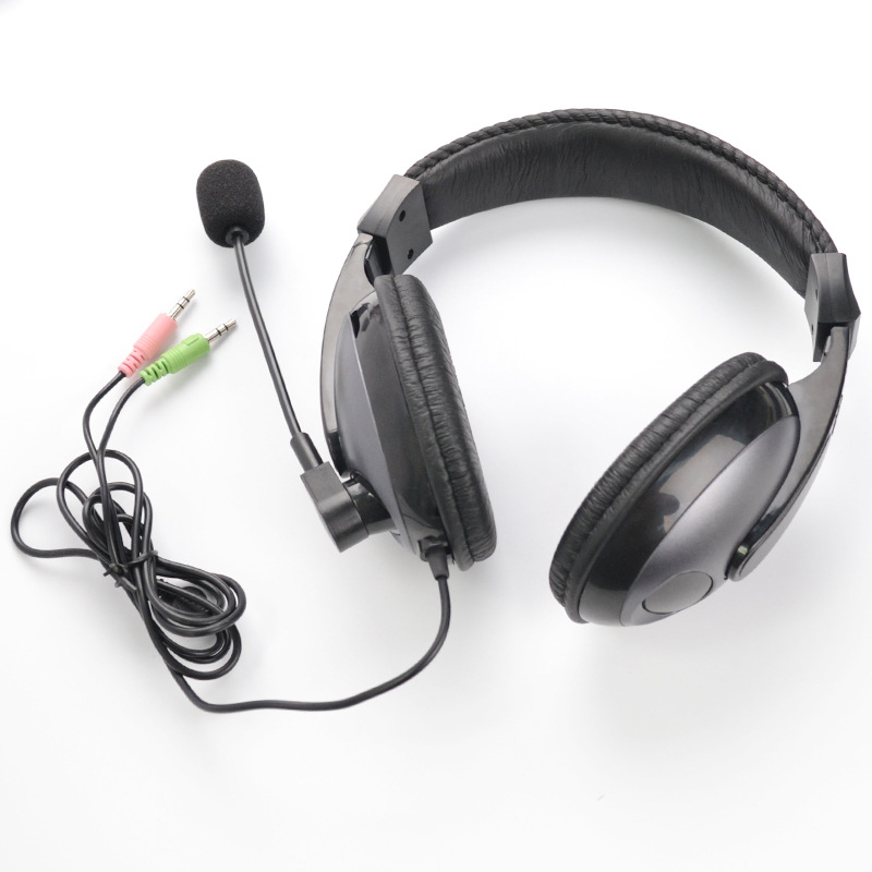 Wholesale Head-mounted Gaming Headphones, Entertainment Headphones, Tablet Headphones, Computer Headphones, Can Silk-Screen Logo, Factory Direct Shipping