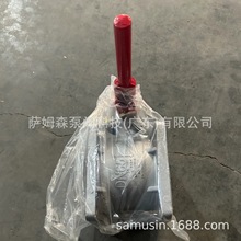洒水车铝合金不锈钢法兰球阀 吸粪水泥油罐槽车方形球阀切断阀