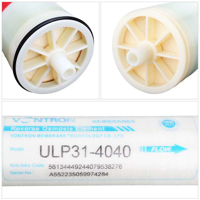 Huitong ósmosis inversa RO membrana purificador de agua membrana industrial Filtro de tratamiento de agua ULP31/ULP21-4040 Membrana de agua pura