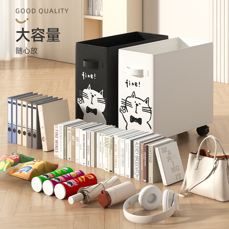 La estación de trabajo del estante debajo de la Mesa de la Oficina del carrito con ruedas coloca la canasta de la bolsa y el escritorio móvil almacena el artefacto.