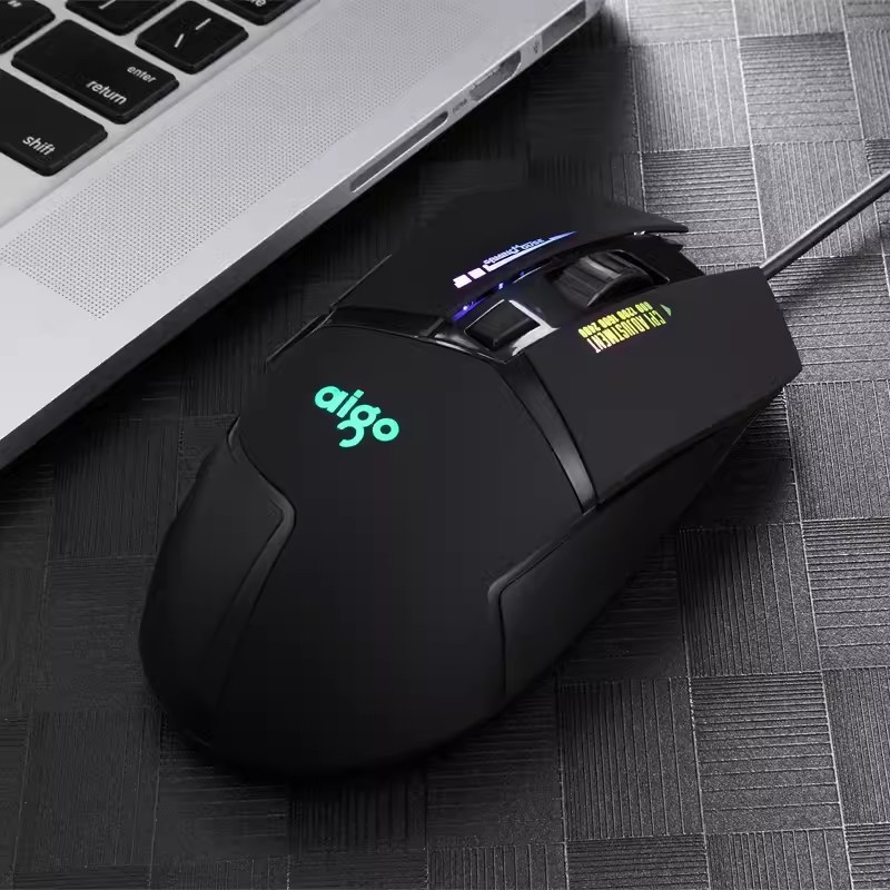 来酷MS107有線USBマウスオフィスデスクトップゲーム電気競争プログラム可能鶏マウスクロスボーダー卸売り|undefined