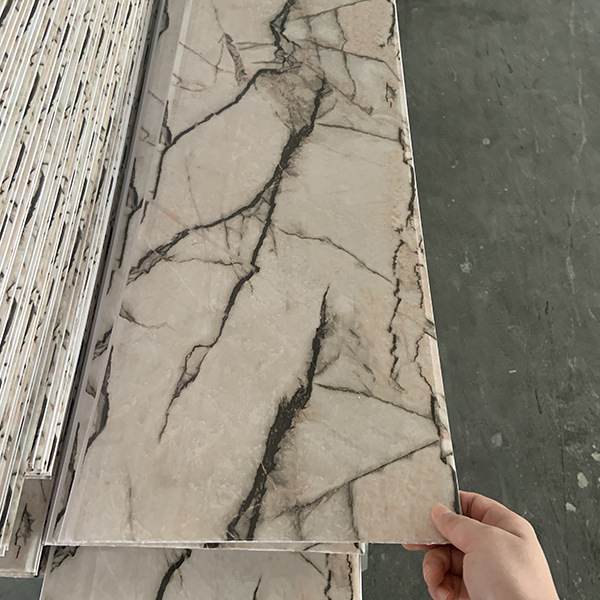 Comercio exterior 250MM * 7MM patrón de transferencia cóncava cocina baño decoración a prueba de humedad techo refuerzo de PVC