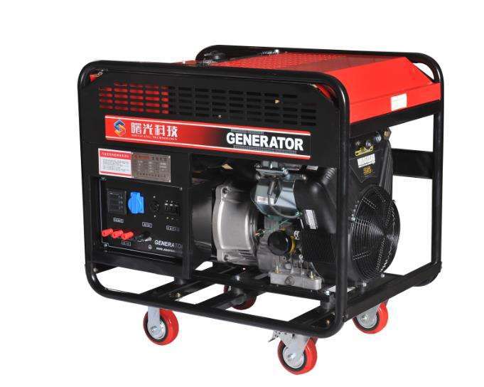 小功率风冷汽油发电机组变频永磁电机配自动切换远程遥控监测模块