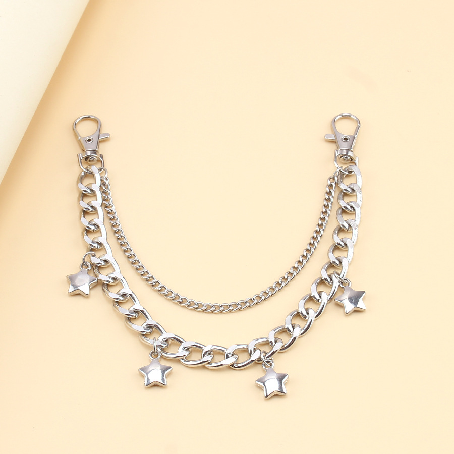 1 Piece Metal Cross Star Butterfly Bag Chain display picture 9