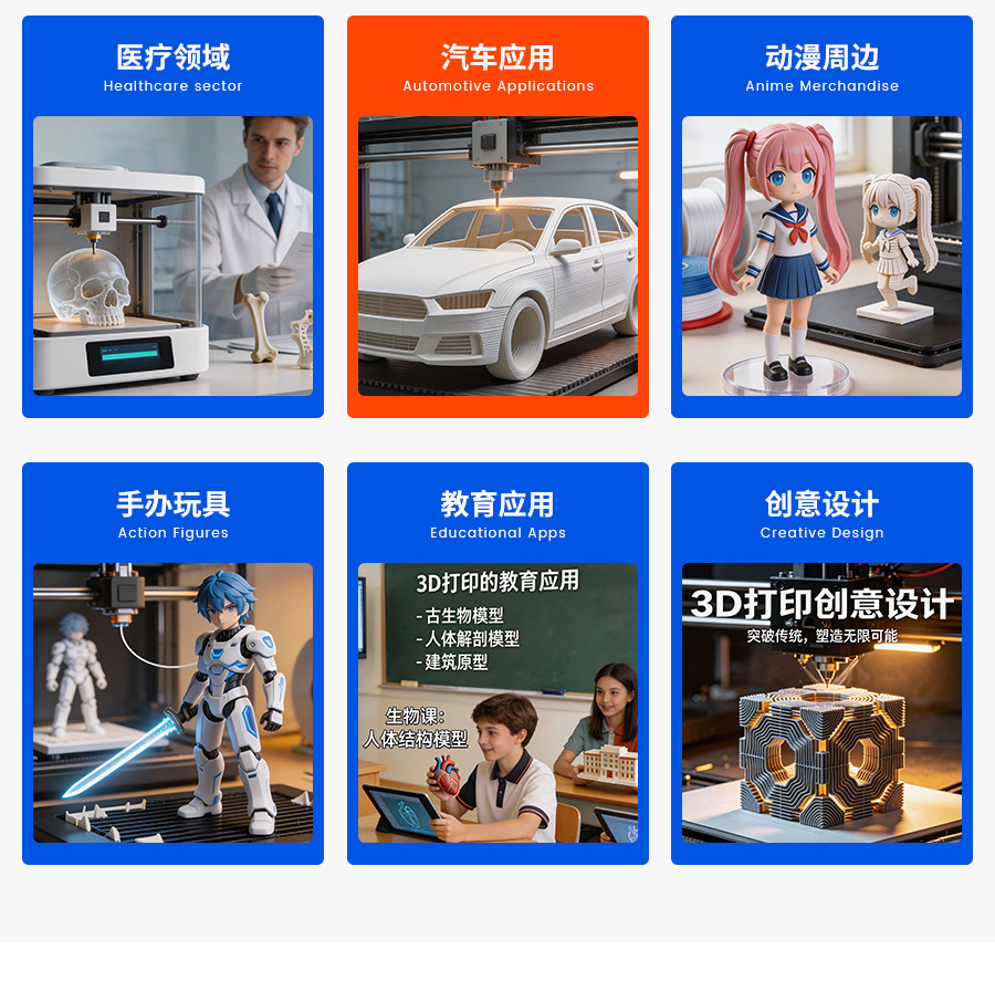 3D Prototype Model Replica Sla Rapid Prototyping 3D Printing Black Nylon Silicone 3D Printing Prototype Model