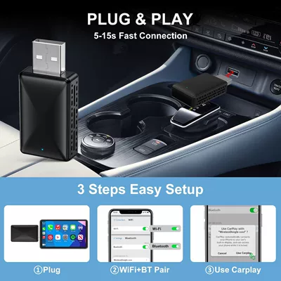 Wired CarPlay upgraded to Simsiz CarPlay və Android Auto