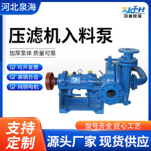 厂家定制压滤机入料泵ZJW系列矿用渣浆泵洗煤厂高扬程泥浆抽沙泵