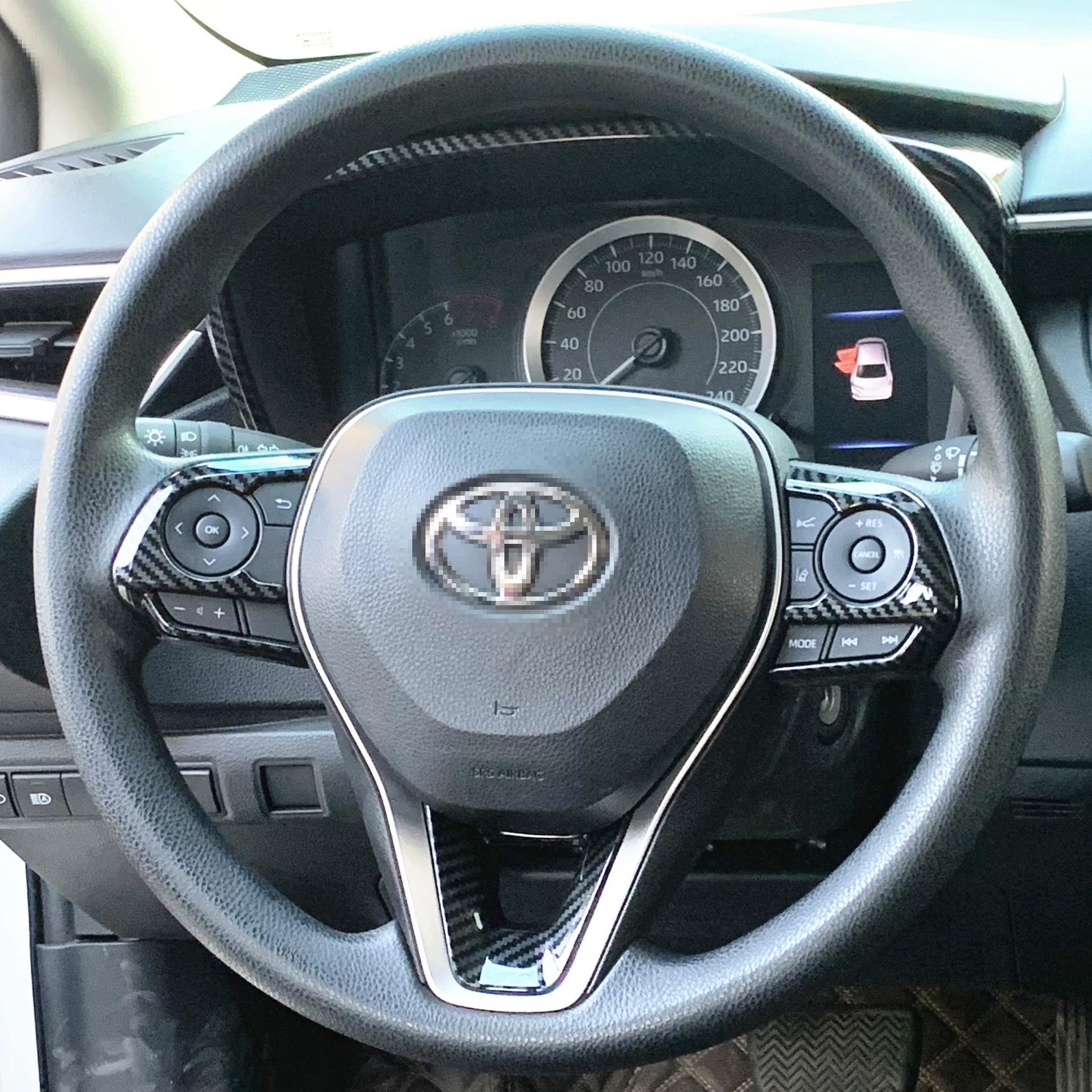 Рулевое колесо Carola с блестками 19 Lei Ling/RAV4 Asian Dragon Camry рулевое колесо яркая рама ALTIS