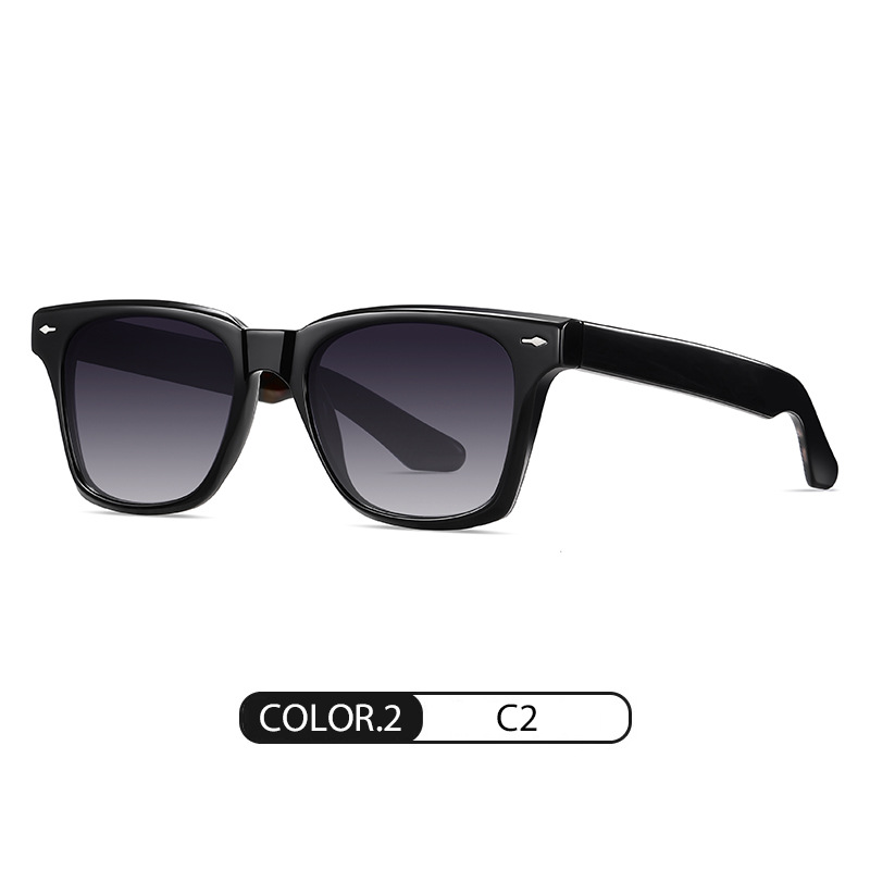 En stock al por mayor de la placa de gafas de sol S31109 europeo y americano venta caliente gafas de sol clásicas puede ser equipado con la miopía anti-azul gafas de luz