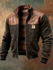 Europa y los Estados Unidos de la nueva explosión de ropa de hombre invierno chaqueta de invierno con chaqueta con capuchón gruesa