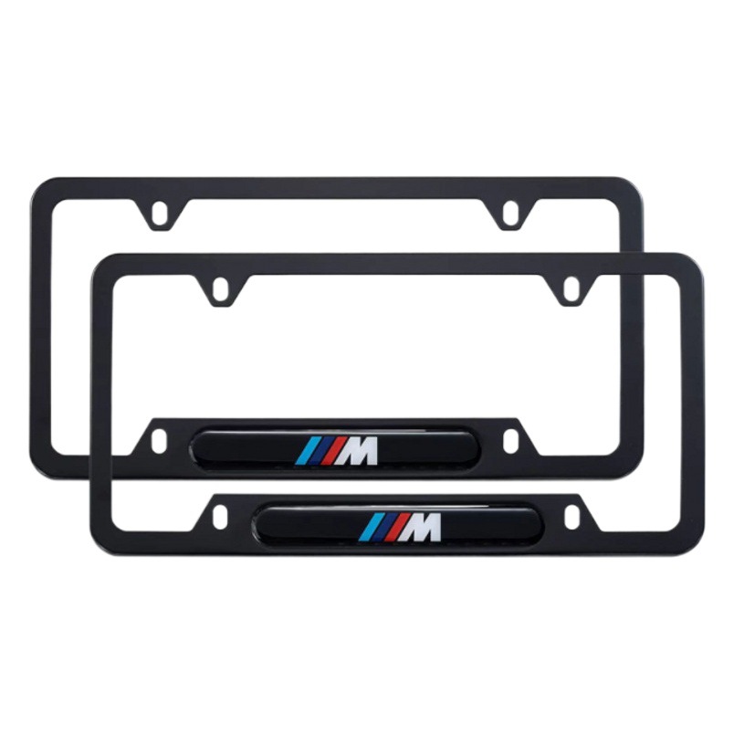 Transfronterizo de Amazon estándar americano de acero inoxidable de aleación de aluminio marco de la placa de matrícula americana modificación popular