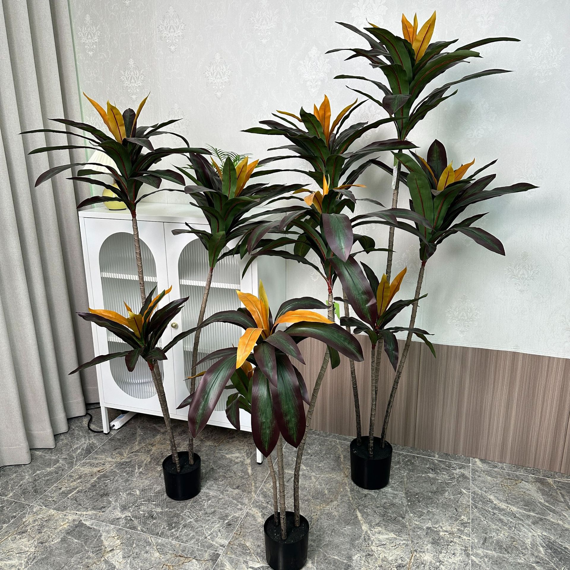 Nórdico paraíso pájaro bonsai salón decoración falso árbol Qin Ye Rong simulación planta maceta planta de simulación al por mayor